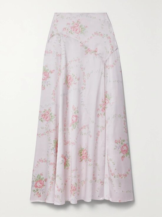 LoveShackFancy Dresses & Skirts - LoveShackFancy Ziggy Silk Skirt